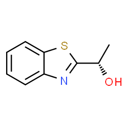 ChemSpider 2D Image | (1S)-1-(1,3-Benzothiazol-2-yl)ethanol | C9H9NOS
