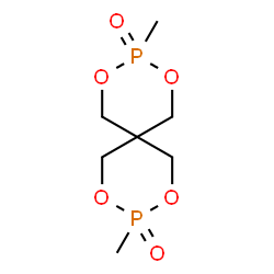 ChemSpider 2D Image | 3,9-Dimethyl-2,4,8,10-tetraoxa-3,9-diphosphaspiro(5.5)undecane 3,9-dioxide | C7H14O6P2