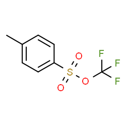 ChemSpider 2D Image | Trifluoromethyl 4-methylbenzenesulfonate | C8H7F3O3S