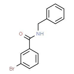 ChemSpider 2D Image | n-benzyl 3-bromobenzamide | C14H12BrNO