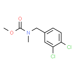 ChemSpider 2D Image | Methyl (3,4-dichlorobenzyl)methylcarbamate | C10H11Cl2NO2