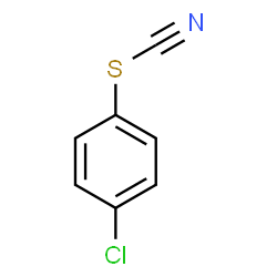 ChemSpider 2D Image | 4-Chlorophenyl thiocyanate | C7H4ClNS