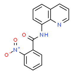 ChemSpider 2D Image | 2-Nitro-N-(8-quinolinyl)benzamide | C16H11N3O3