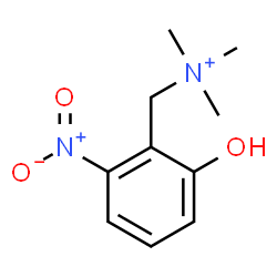ChemSpider 2D Image | (2-Hydroxy-6-nitrophenyl)-N,N,N-trimethylmethanaminium | C10H15N2O3