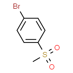 ChemSpider 2D Image | 4-Bromophenyl methyl sulfone | C7H7BrO2S