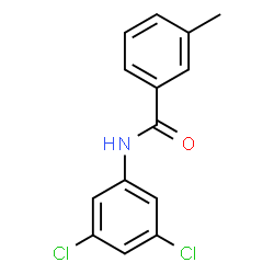 ChemSpider 2D Image | N-(3,5-Dichlorophenyl)-3-methylbenzamide | C14H11Cl2NO