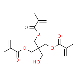 ChemSpider 2D Image | Pentaerythritol trimethacrylate | C17H24O7