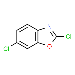 ChemSpider 2D Image | 2,6-Dichlorobenzoxazole | C7H3Cl2NO