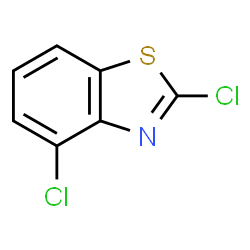 ChemSpider 2D Image | 2,4-Dichlorobenzothiazole | C7H3Cl2NS