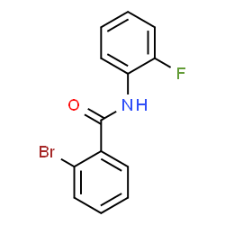 ChemSpider 2D Image | 2-Bromo-N-(2-fluorophenyl)benzamide | C13H9BrFNO