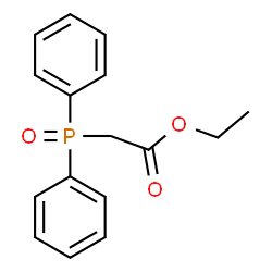 ChemSpider 2D Image | Ethyl (diphenylphosphoryl)acetate | C16H17O3P