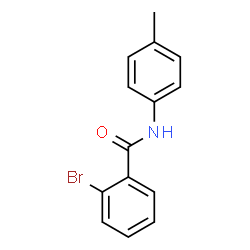 ChemSpider 2D Image | 2-Bromo-N-(4-methylphenyl)benzamide | C14H12BrNO