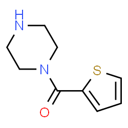 ChemSpider 2D Image | 1-(thien-2-ylcarbonyl)piperazine | C9H12N2OS