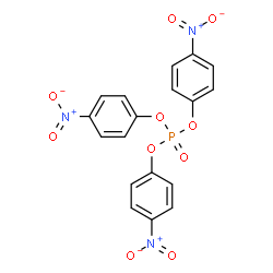 ChemSpider 2D Image | Tris(4-nitrophenyl) phosphate | C18H12N3O10P