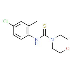 ChemSpider 2D Image | N-(4-Chloro-2-methylphenyl)-4-morpholinecarbothioamide | C12H15ClN2OS