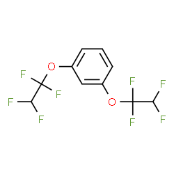 ChemSpider 2D Image | 1,3-Bis(1,1,2,2-tetrafluoroethoxy)benzene | C10H6F8O2