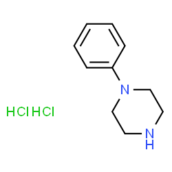 ChemSpider 2D Image | Phenylpiperazine (hydrochloride) | C10H16Cl2N2