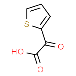 ChemSpider 2D Image | 2-Thiopheneglyoxylic acid | C6H4O3S