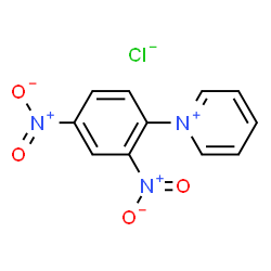 ChemSpider 2D Image | (2,4-Dinitrophenyl)pyridinium chloride | C11H8ClN3O4