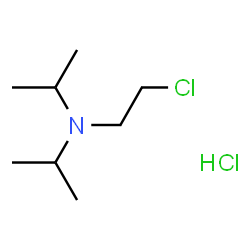 ChemSpider 2D Image | 2-Diisopropylaminoethyl Chloride Hydrochloride | C8H19Cl2N