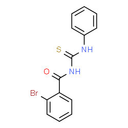 ChemSpider 2D Image | 2-Bromo-N-(phenylcarbamothioyl)benzamide | C14H11BrN2OS