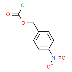 ChemSpider 2D Image | 4-Nitrobenzyl chloroformate | C8H6ClNO4