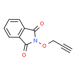 ChemSpider 2D Image | N-(PROPARGYLOXY)PHTHALIMIDE | C11H7NO3