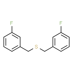 ChemSpider 2D Image | 1,1'-[Sulfanediylbis(methylene)]bis(3-fluorobenzene) | C14H12F2S