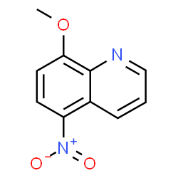 ChemSpider 2D Image | 8-Methoxy-5-nitroquinoline | C10H8N2O3