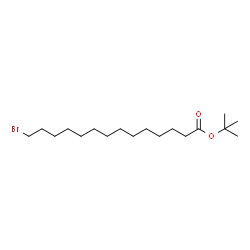 ChemSpider 2D Image | 2-Methyl-2-propanyl 14-bromotetradecanoate | C18H35BrO2