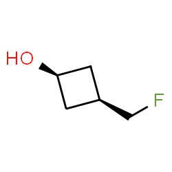 ChemSpider 2D Image | cis-3-(Fluoromethyl)cyclobutanol | C5H9FO