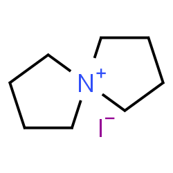 ChemSpider 2D Image | 5-Azoniaspiro[4.4]nonane iodide | C8H16IN