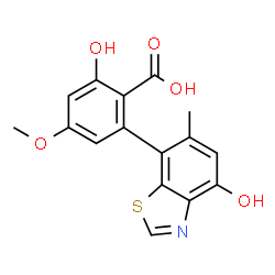 ChemSpider 2D Image | altenusinoide AÂ | C16H13NO5S