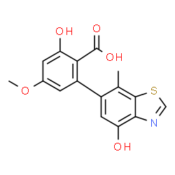 ChemSpider 2D Image | altenusinoide B | C16H13NO5S