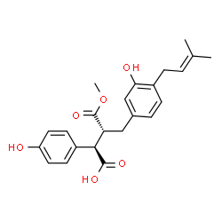 ChemSpider 2D Image | (+)-asperteretone A | C23H26O6