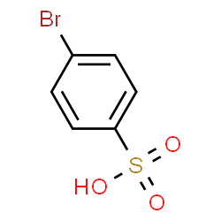 ChemSpider 2D Image | 4-Bromobenzenesulfonic acid | C6H5BrO3S