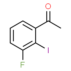 ChemSpider 2D Image | 1-(3-Fluoro-2-iodophenyl)ethanone | C8H6FIO