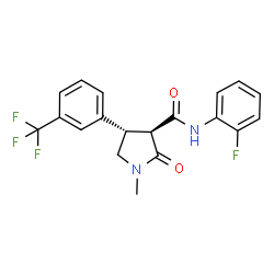 ChemSpider 2D Image | tetflupyrolimet (prov) | C19H16F4N2O2