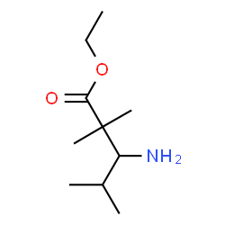 ChemSpider 2D Image | Ethyl 3-amino-2,2,4-trimethylpentanoate | C10H21NO2