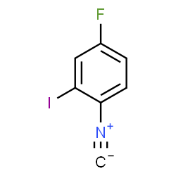 ChemSpider 2D Image | 4-Fluoro-2-iodo-1-isocyanobenzene | C7H3FIN