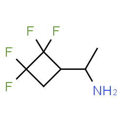 ChemSpider 2D Image | 1-(2,2,3,3-Tetrafluorocyclobutyl)ethanamine | C6H9F4N
