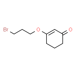 ChemSpider 2D Image | 3-(3-Bromopropoxy)-2-cyclohexen-1-one | C9H13BrO2