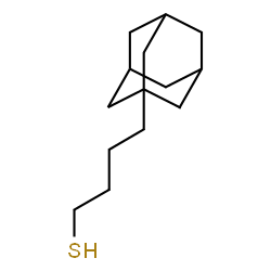 ChemSpider 2D Image | 4-(Adamantan-1-yl)-1-butanethiol | C14H24S