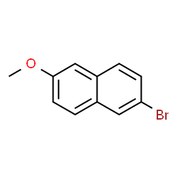 ChemSpider 2D Image | 2-Bromo-6-methoxynaphthalene | C11H9BrO
