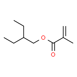 ChemSpider 2D Image | 2-Ethylbutyl methacrylate | C10H18O2
