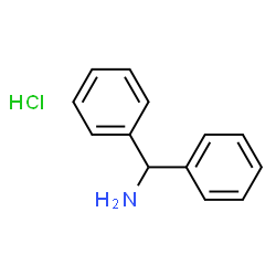ChemSpider 2D Image | Benzhydrylamine Hydrochloride | C13H14ClN