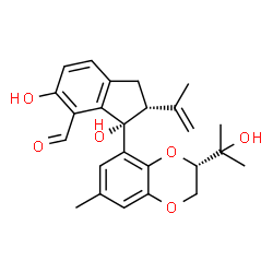 ChemSpider 2D Image | lithocarpinol A | C25H28O6