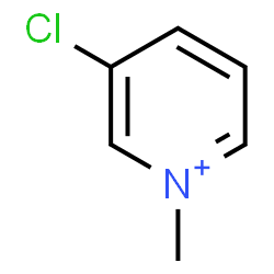 ChemSpider 2D Image | 3-Chloro-1-methylpyridinium | C6H7ClN