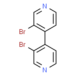 ChemSpider 2D Image | 3,3'-Dibromo-4,4'-bipyridine | C10H6Br2N2