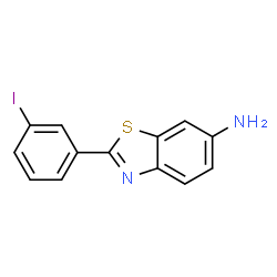 ChemSpider 2D Image | 2-(3-Iodophenyl)-1,3-benzothiazol-6-amine | C13H9IN2S
